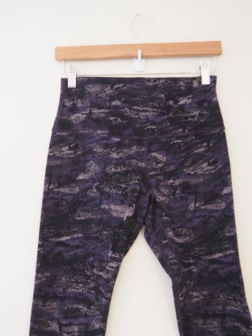 Lululemon Align Pant II Rip Wave Purple Thunder Leggings sz 6
